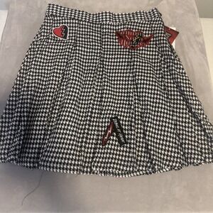 Disney Descendants Girls Houndsbone Skirt‎ Size XL 14/16 "rebel At Heart"